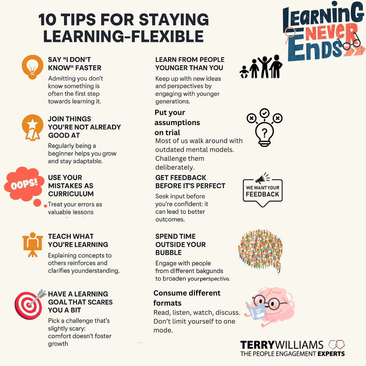 Learning Flexibility Tips Terry Williams